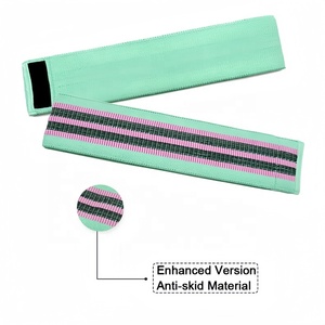 Bandes de Résistance en Tissu pour Hanches et Fessiers, Antidérapantes, Portables, avec Logo Personnalisé, pour Entraînement, Vente en Gros Direct Usine, Sac de Rangement en Coton et Polyester - Product Image 4