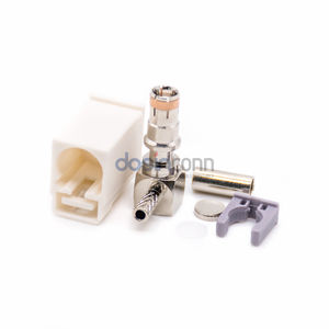 Fakra B-Code Buchse Weiblicher Fakra-Steckverbinder zum Crimpen für Kabel - Product Image 2