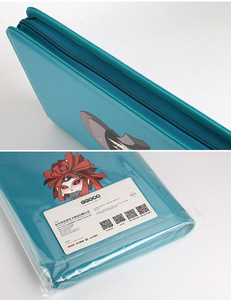 Offre Spéciale PU Free Logo Business Photo <span class=keywords><strong>Game</strong></span> Cards collector 4 9 12 poche Album de reliure de cartes commerciales avec fermeture éclair - Product Image 6