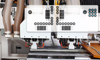 HUAHUA SKH-612MS Perceuse et fraiseuse CNC automatique à six côtés de qualité stable avec double pince