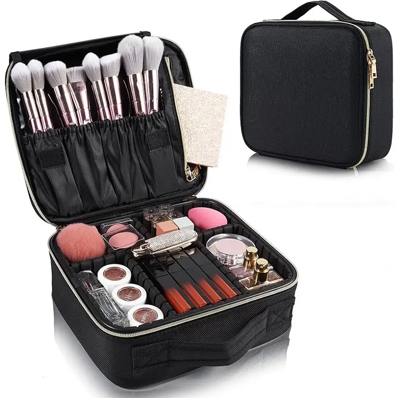 Portable multifonctionnel voyage sac de maquillage boîte de rangement en gros EVA stockage en vrac sacs à cosmétiques pas cher en gros sacs de maquillage