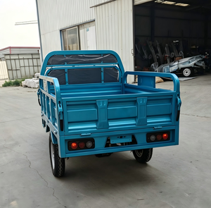 รถสามล้อบรรทุกขนาดใหญ่ ดีไซน์เปิดโล่ง ทันสมัย ได้รับการรับรองมาตรฐาน EEC 60V 2 ที่นั่ง 1000W รับน้ำหนักได้ 400 กก. - Product Image 1