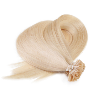 Venta al por mayor de cabello Remy chino 100% con punta en U, cutícula alineada, virgen, doblemente estirado, suave, sin caída, color con reflejos, liso natural. - Product Image 6