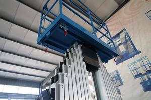 Pengangkat mobil satu tiang, pengangkat orang tunggal ringan 4.7m - Product Image 2