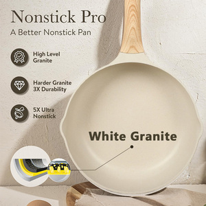 <span class=keywords><strong>Wok</strong></span> de Lujo de 28 cm, Fundido a Presión, con Mango de Baquelita, Elegante Sartén de Color Combinable, Diseño Ecológico - Product Image 2