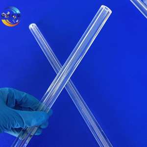 Tubo de Quartzo Transparente de Alta Pureza, Tubulação de Vidro de Quartzo Resistente ao Calor para Laboratório e Indústria - Product Image 3