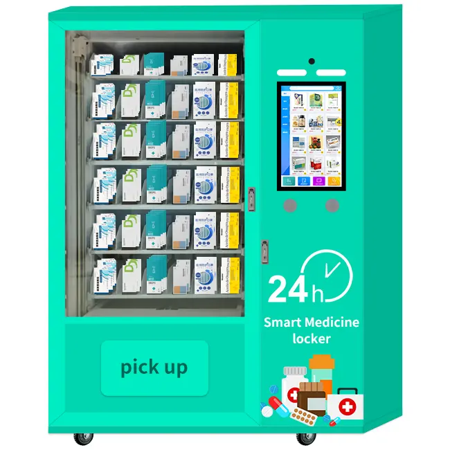 24 hour automatically medicine condom vending machine for pharmacy