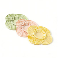Bol à alimentation lente pliable en silicone NIBAO pour animaux de compagnie, bol anti-étouffement et anti-renversement et tapis d'alimentation lente pour chiens et chats