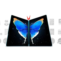 Prix d'usine 2024 Nouveau design OEM 16 Go + 128 Go 13.5 "+ 13.5" Ordinateur portable/ordinateur portable/tablette à double écran tactile