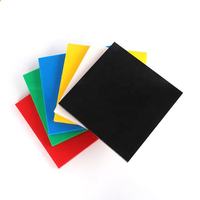Feuilles de PEHD bicolores, feuilles de UHMWPE/HDPE, panneaux sandwich en plastique PE
