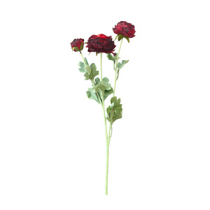 Bouquet de pivoines et de roses artificielles Haiyi, rose et blanc, décorations pour la maison et les mariages - Product Image 5