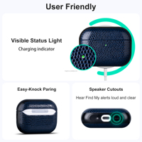Étui pour écouteurs en cuir texturé lézard, housse de protection antichoc pour AirPods Pro 3, pochette de luxe pour écouteurs