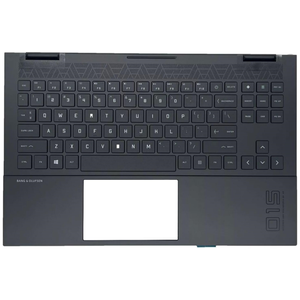 อะไหล่ใหม่สำหรับ HP <span class=keywords><strong>Omen</strong></span> <span class=keywords><strong>15</strong></span>-EK <span class=keywords><strong>15</strong></span>-en 15Z-EN100แล็ปท็อปเคสด้านบนที่พักแขน M00667-001แป้นพิมพ์ RGB backlit - Product Image 1