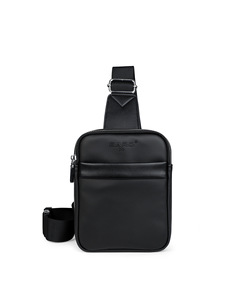 Bolso de Pecho con Diseño de Piel de Cocodrilo, Bolso Bandolera Pequeño de Cuero Genuino para Hombre, Bolso para Teléfono Móvil, Estilo Urbano Minimalista - Product Image 6