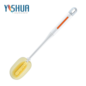 Yishua Lange Steel Fles Scrub Reinigingsborstels Multifunctionele Sponskop - Product Image 2