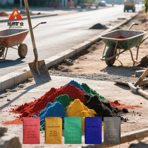 عينات مجانية من أكسيد الحديد الصباغ (MF Fe2O3) أسود/أبيض/أحمر/أزرق/أخضر/أصفر/بني للطوب/الإسمنت/الخرسانة/الرصف - Product Image 4