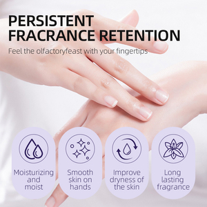 Crème pour les mains douce à l'huile d'olive POUQUR |   Forme un <span class=keywords><strong>film</strong></span> protecteur pour retenir l'humidité, répare les mains sèches et rugueuses et prévient la perte d'humidité. - Product Image 4
