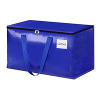 Bolsa de Almacenamiento Transfronteriza Compatible con PP, Saco de Mudanza de Gran Capacidad, Tejido Antipolvo para Ropa y Equipaje