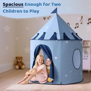 Serre de culture portable et pliable pour jardin domestique, abri de jeu pour enfants princesse, en tissu respirant Peachskin, avec porte enroulable pour intérieur et extérieur - Product Image 3