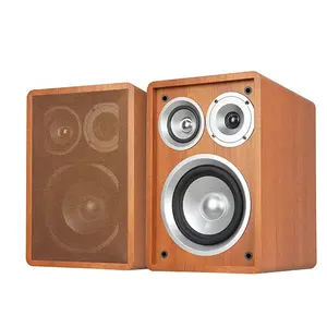 2021 Stereo 2ch 2.0 100W RMS 6.5 Inch Woofer Bass 3 Way HI FI Sound Pasif Bookshelf Speaker