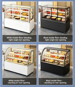 Refrigerador Exhibidor <span class=keywords><strong>de</strong></span> Pasteles <span class=keywords><strong>de</strong></span> Ángulo Recto <span class=keywords><strong>de</strong></span> Alta Calidad, Vitrina Comercial Refrigerada con Vidrio, para Panadería, Pastelería y <span class=keywords><strong>Tienda</strong></span> <span class=keywords><strong>de</strong></span> Postres - Product Image 3