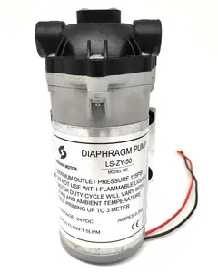 LongBank-bomba purificadora de agua OEM, 50GPD RO, CC 24V