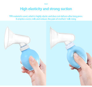 Tire-lait manuel en silicone simple et solide <span class=keywords><strong>pas</strong></span> <span class=keywords><strong>cher</strong></span> <span class=keywords><strong>allaitement</strong></span> rose/bleu tire-lait manuel - Product Image 2