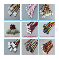 JST XH2.54 XH simple/Double tête fil câble connecteur 2 P/3/4/5/6/7/8/9/10P12 broches pas rouge bleu mâle femelle prise