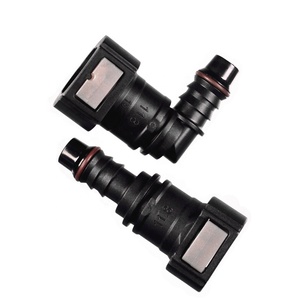 Automobilteile Kraftstoffversorgungssystem Kunststoff 11,8 mm Kraftstoffleitungs-Schnellverbinder Kraftstoffleitungs-Schnellkupplung für Gummischlauch - Product Image 2