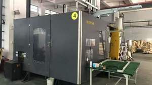 Máquina de Moldeo por Inyección Hidráulica Horizontal de Dos Platos Borch de 1000 Toneladas de Quinta Generación Usada, Controlada por PLC, Casi Nueva - Product Image 2