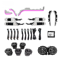 Kit d'éclairage d'ambiance intérieur LED 64 couleurs pour Mercedes Benz GLC-W254 2023-2026 - Accessoires de garniture d'ambiance