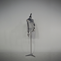 Haut de gamme Vitrine Réglable Mannequin Demi-corps Femelle Mannequin de Torse