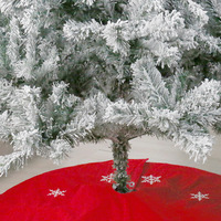 Arbre de Noël décoratif de neige de poudre blanche en gros