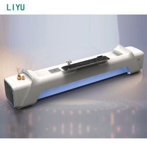 Escritorio de recepción pintado de MDF moderno Liyu, muebles de edificio de oficinas personalizados para Hotel, Hospital, salón, barra delantera, recepción - Product Image 2