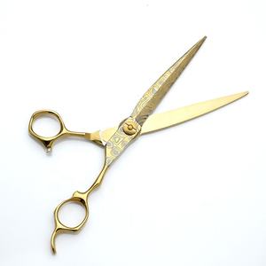 HS-0006日本440Cスチール理髪はさみ美容はさみプロのヘアカットはさみチタン理髪サロンはさみ - Product Image 3