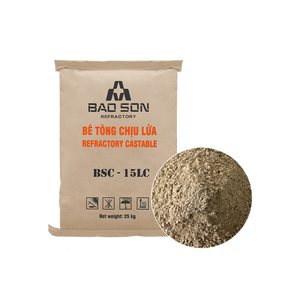 Réfractaire Castable 3056f Mélange sec ignifuge haute température BAO SON Gris Blanc Al2O3 40-70% Fours industriels Vietnam 1 an - Product Image 2