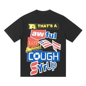 เสื้อยืด HOGO รุ่นหนา ทรงหลวม สไตล์ฮิปฮอป แฟชั่นใหม่ล่าสุดสำหรับฤดูร้อน ผ้าฝ้ายอเนกประสงค์ ใส่สบาย - Product Image 4