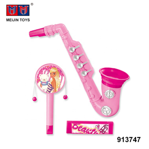 संगीत साधन खेलने सेट प्लास्टिक सैक्सोफोन खिलौने - Product Image 2