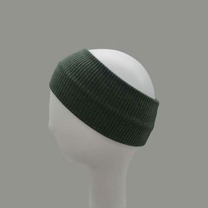 Women Stretch Knitted Headband Sports Fitness Hairbands Solid Color Head <b>Wraps</b> Elastic Hair Bands Autumn Winter Custom Logo - Product Image 2