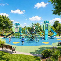 Équipements de parcs d'attractions, équipements de jeux extérieurs pour écoles et centres de villégiature, équipements de jeux commerciaux, terrains de jeux personnalisés