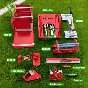 Juego de 9 Herramientas para Instalación de Césped Artificial, Herramienta para Agarrar Césped, Herramienta para Tirar Césped Sintético, Herramienta para Recortar Bordes de Césped - Product Image 2