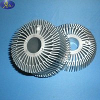 Profils en alliage d'aluminium de la série 6000 personnalisés OEM et ODM pour dissipateur de chaleur LED 86(OD)*50(L)mm Fabriqués en Chine