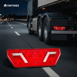 Universal 12V 24V Multi Patrón LED Camión Luz trasera Señal de giro Luz de freno trasera Lámpara de marcha atrás Remolque Camión Autobús Camper Caravana - Product Image 3