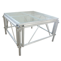 Scène portable assemblable 16X24FT, scène mobile en aluminium pour concert en plein air