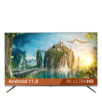 Televisor inteligente hdr, 55 pulgadas, 4k, diferente color, android 9, android 11