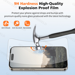 Accepter OEM/ODM Prix d'usine Film d'écran de téléphone portable Rouleau de feuille nano Matériau Marteau Protecteur d'écran antichoc - Product Image 3