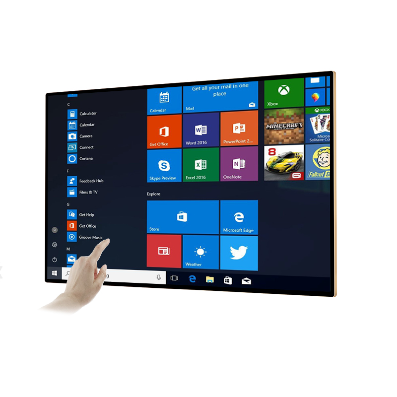 Оптовая продажа, смарт-ТВ, Многоточечные ЖК-мониторы, интерактивные дисплеи, все в одном, сенсорный экран, емкостный сенсорный экран