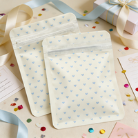 Sachet refermable personnalisé en PE résistant à l'humidité avec fermeture éclair