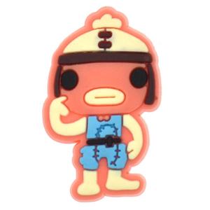 Étiquette en caoutchouc 3d souple de forme personnalisée de dessin animé fait main créatif - Product Image 5