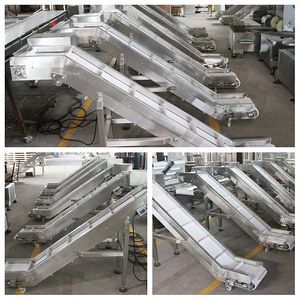 Dễ dàng vận hành và kích thước nhỏ thành phẩm băng tải băng tải đóng gói dây chuyền tiêu thụ năng lượng thấp băng tải cấp thực phẩm - Product Image 4